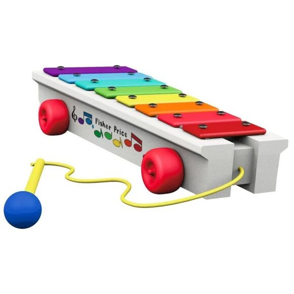 New! Fisher Price Xylophone Hallmark Keepsake Ornament 2017 Pull-A-Tune Toy - Picture 2 of 3